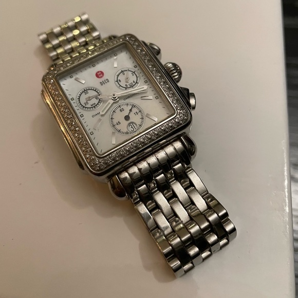 Michele Deco Diamond Women's Watch - Picture 3 of 4